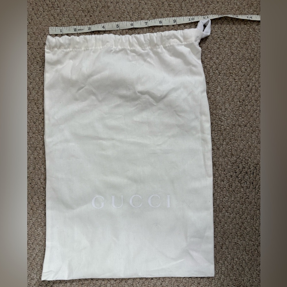 Gucci White Dust Bag 11x17